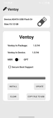 Ventoy (Unofficial) android App screenshot 2